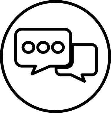 Konuşma balonu simgesi işareti