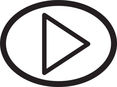 Ok simgesi işareti, basit vektör tasarımı