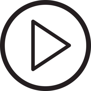 Ok simgesi işareti, basit vektör tasarımı