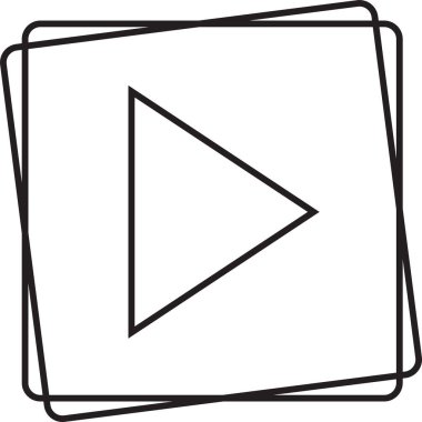 Ok simgesi işareti, basit vektör tasarımı