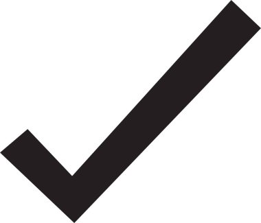 İşaretleme simgesi, basit vektör tasarımı