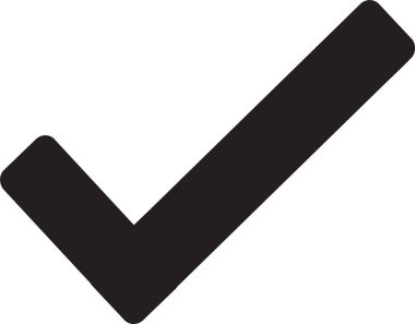 İşaretleme simgesi, basit vektör tasarımı