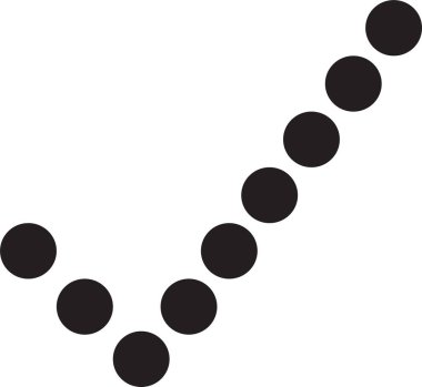 İşaretleme simgesi, basit vektör tasarımı