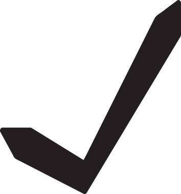 İşaretleme simgesi, basit vektör tasarımı