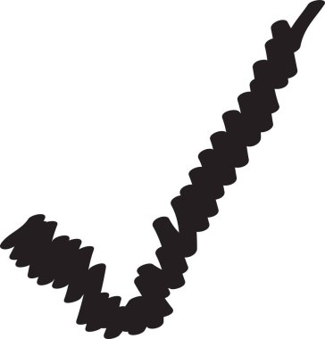 İşaretleme simgesi, basit vektör tasarımı