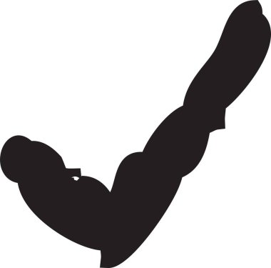 İşaretleme simgesi, basit vektör tasarımı