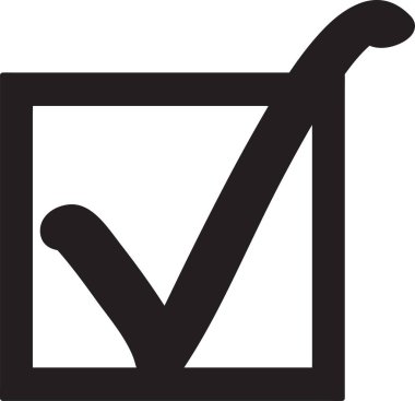 İşaretleme simgesi, basit vektör tasarımı