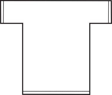 Giysi gömlekleri tişört şablonları simgesi simgesi