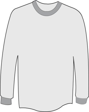 Giysi gömlekleri tişört şablonları simgesi simgesi