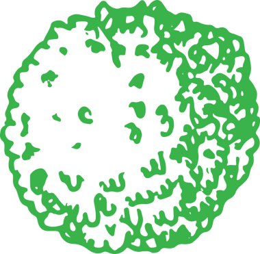 Yaprak simgesi tasarımı olan ağaçlar