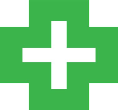 Basit Tıbbi simge işaret tasarımı