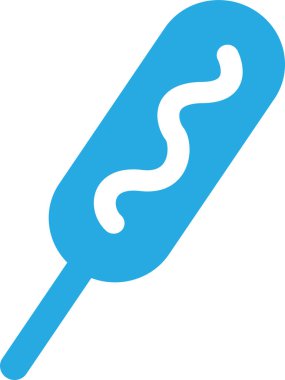 Basit dondurma simgesi tasarımı