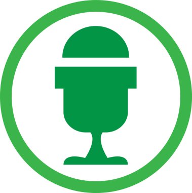 Basit dondurma simgesi tasarımı