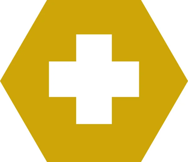 Diseño Signo Icono Médico Simple — Archivo Imágenes Vectoriales