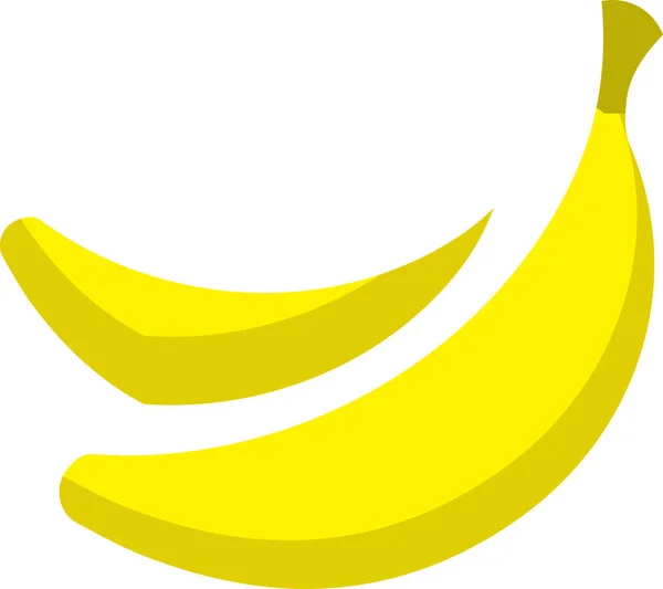 Ikona Banana Symbol Znaku Banana — Wektor stockowy