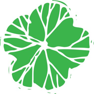 Yaprak simgesi tasarımı olan ağaçlar