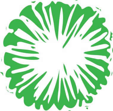 Yaprak simgesi tasarımı olan ağaçlar