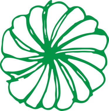 Yaprak simgesi tasarımı olan ağaçlar