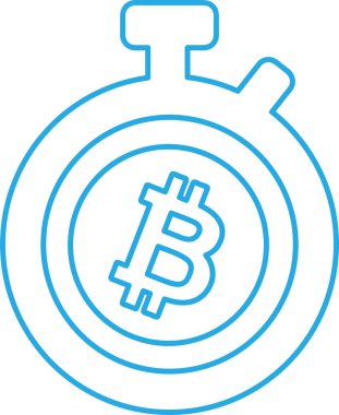Bitcoin simgesi tasarımı