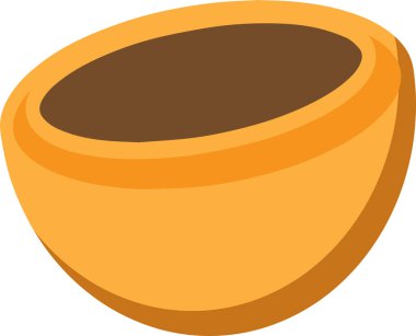 Hindistan cevizi simgesi tasarımı