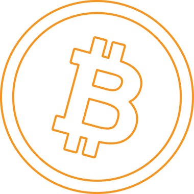 Bitcoin simgesi tasarımı