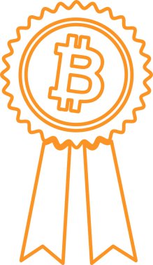 Bitcoin simgesi tasarımı
