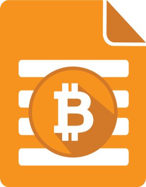 Bitcoin simgesi tasarımı