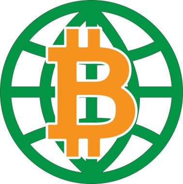 Bitcoin simgesi tasarımı