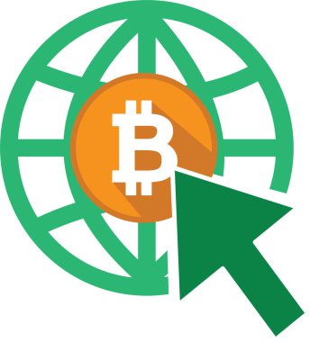 Bitcoin simgesi tasarımı