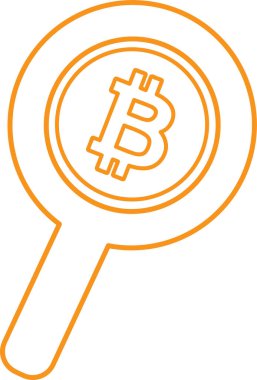 Bitcoin simgesi tasarımı