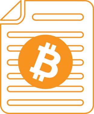 Bitcoin simgesi tasarımı