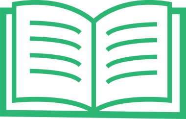Kitap simgesi tasarımı