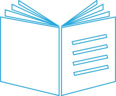 Kitap simgesi tasarımı