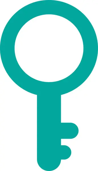 Key Icon Sign Design — Stock Vector