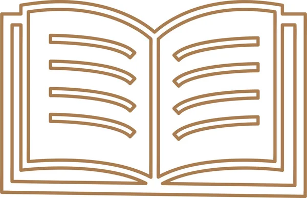 Дизайн Значка Книги — стоковый вектор