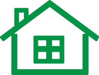 ev simgesi basit işaret tasarımı