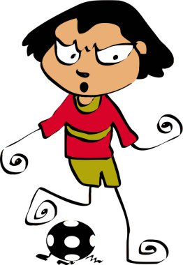 Yakışıklı adam ve genç çocuklar çizgi film tabelaları tasarımı