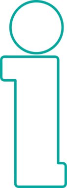 Bilgi işareti simgesi tasarımı