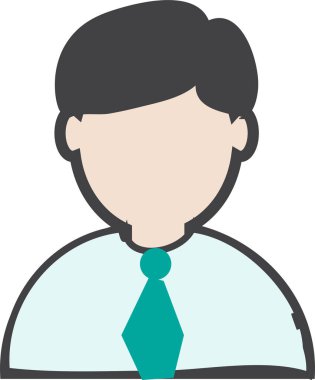 İnsanlar avatar simge tasarımı