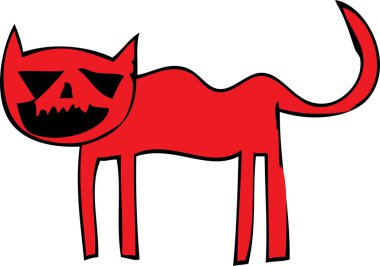 Hayalet simgesi tasarımlı Cadılar Bayramı kartı kabağı