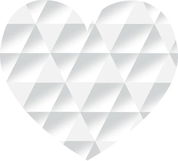 Corazón Icono Abstracto Signo Símbolo Diseño — Archivo Imágenes Vectoriales