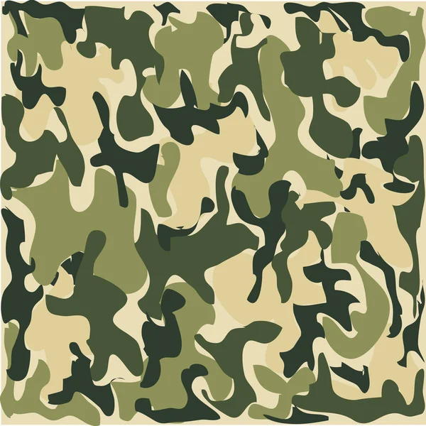 Camouflage Patroon Abstracte Achtergrond Ontwerp — Stockvector