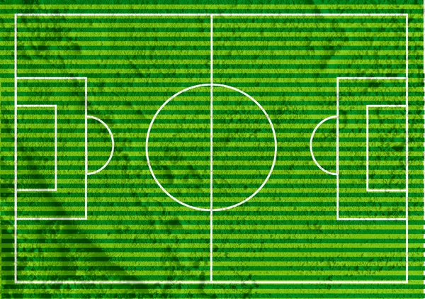 Campo di calcio o campo di calcio strutturato erba sulla struttura della parete ba — Foto Stock