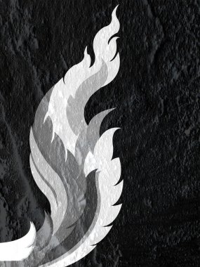 Tay resim duvar dokusu arka plan tasarımı