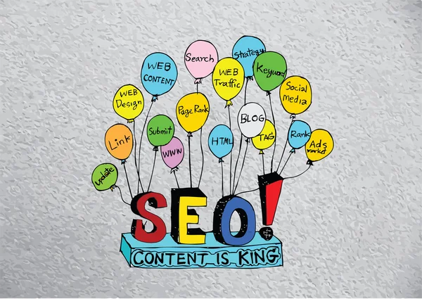 Seo Idea SEO搜索引擎优化 — 图库矢量图片