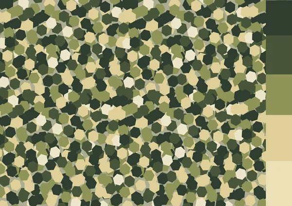 Conception de motif de camouflage — Image vectorielle