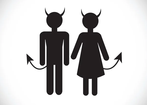 Pictogram Devil Icon Symbol Sign Stock Illustration