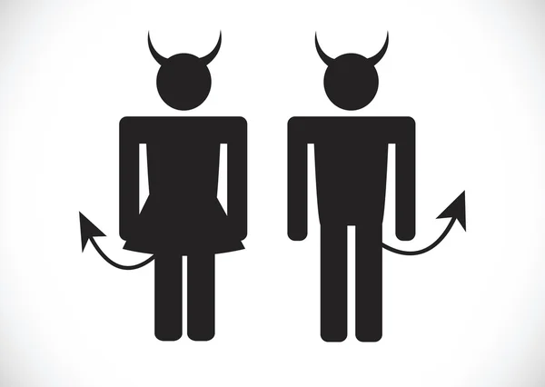 Pictogram Devil Icon Symbol Sign Royalty Free Stock Vectors