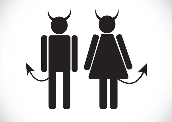 Pictogram Devil Icon Symbol Sign Royalty Free Stock Illustrations