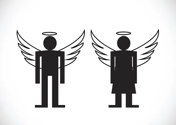 Pictogram  Angel Icon Symbol Sign Royalty Free Stock Vectors